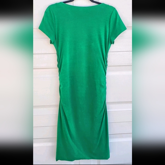 BODEN KELLY GREEN S/S DRESS- SIZE 6 - Picture 2 of 4